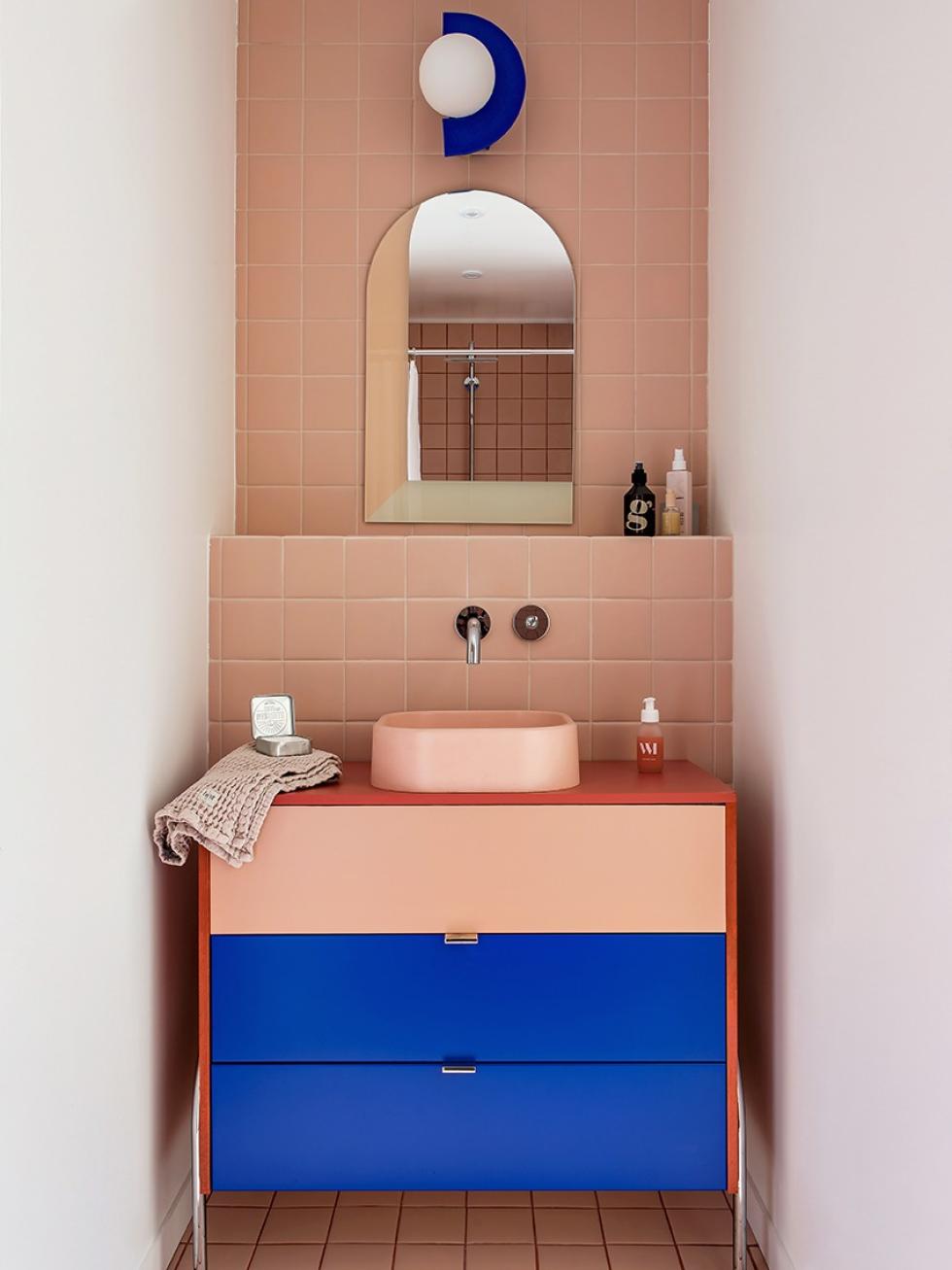 Sabine Mérillons Pop-Badezimmer
