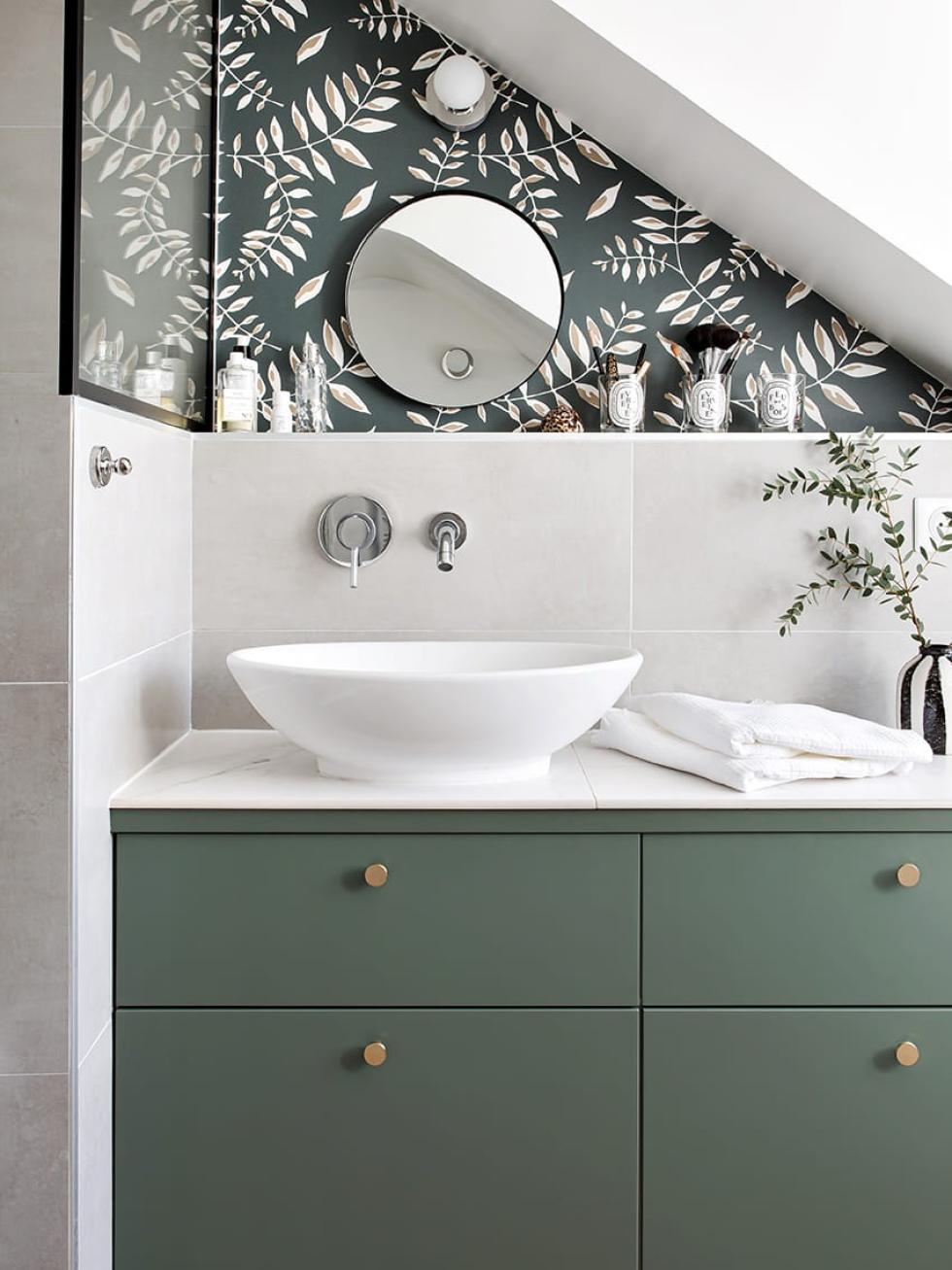 Badezimmer GRÜN 03 - Vert de gris