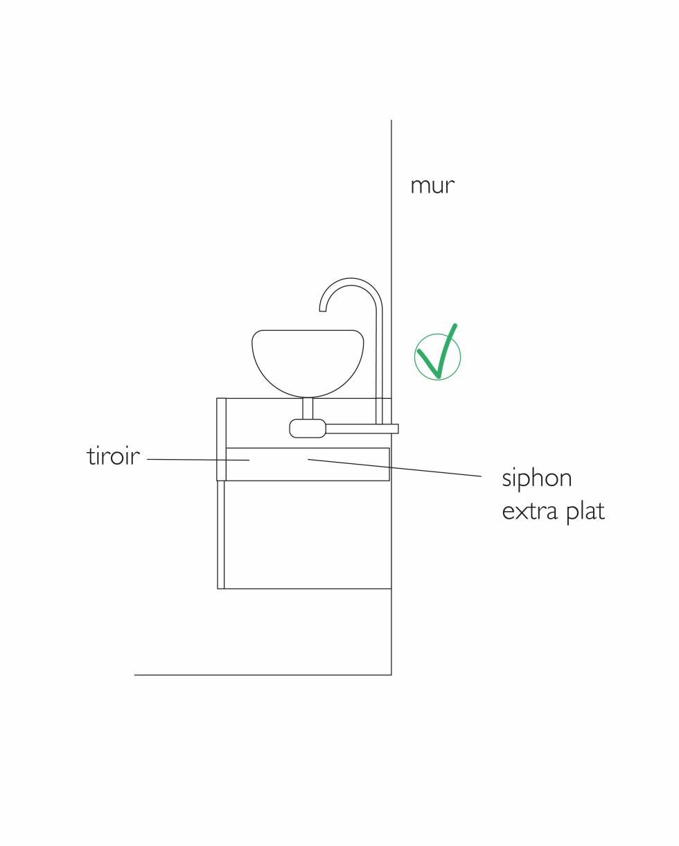 Siphon-Zeichnung Plum Living