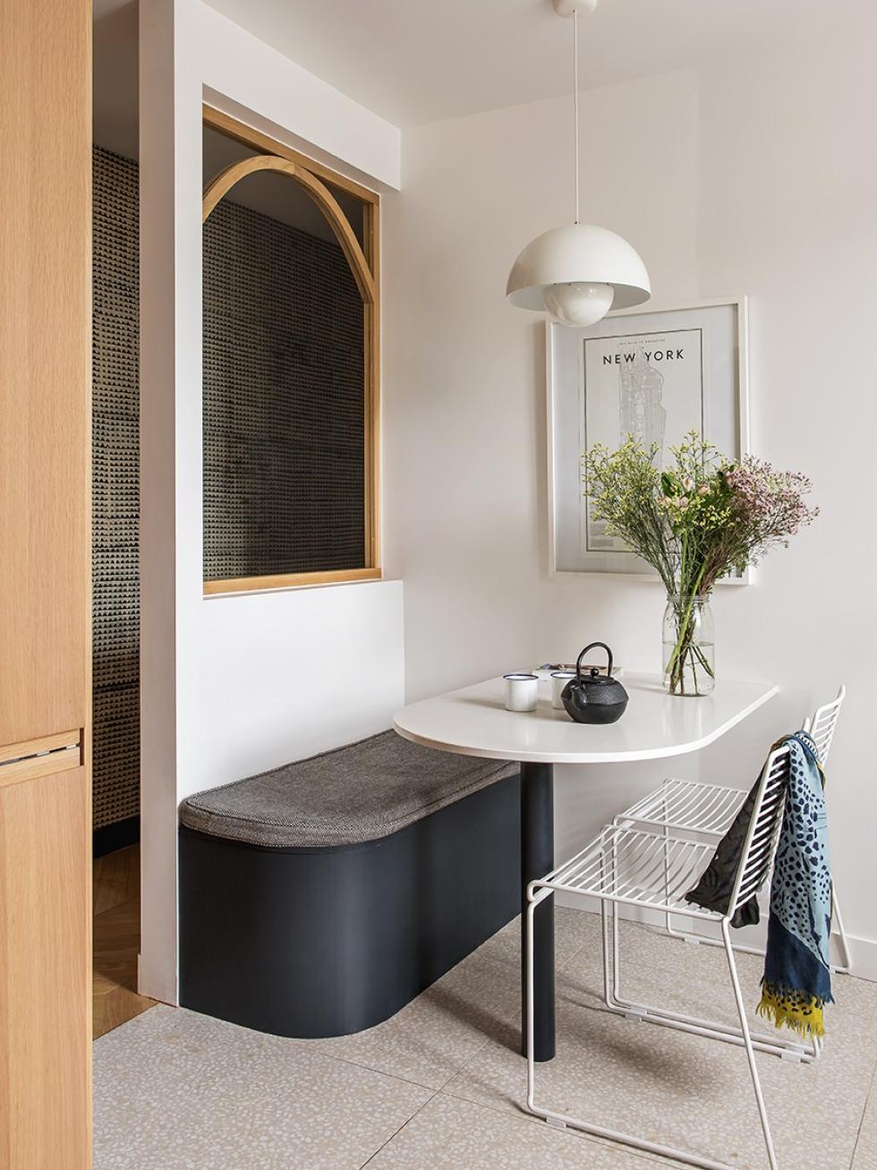 Home Tour: Essbereich in renovierter Maisonettewohnung