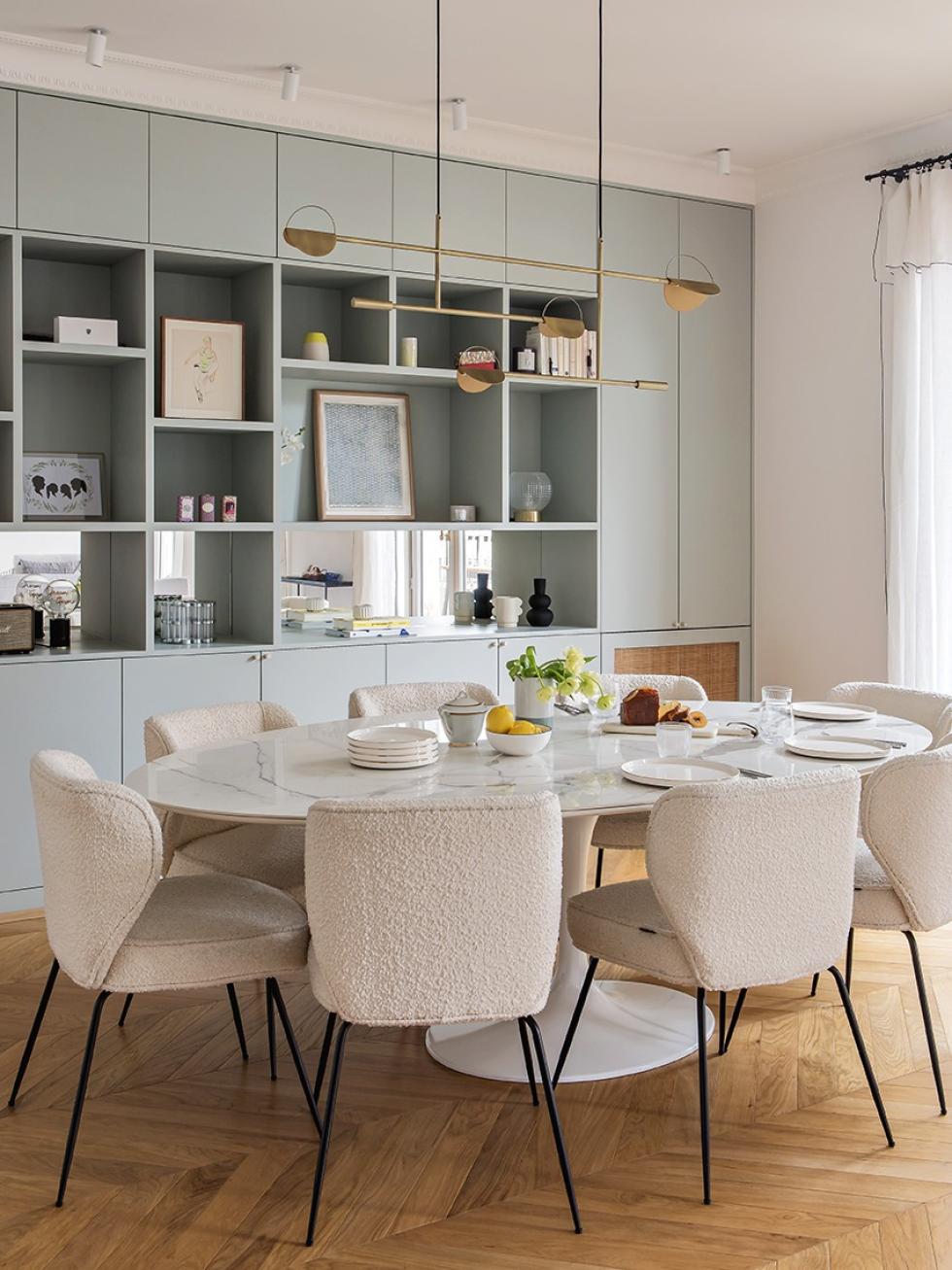 Home Tour: Esszimmer in renovierter Maisonettewohnung