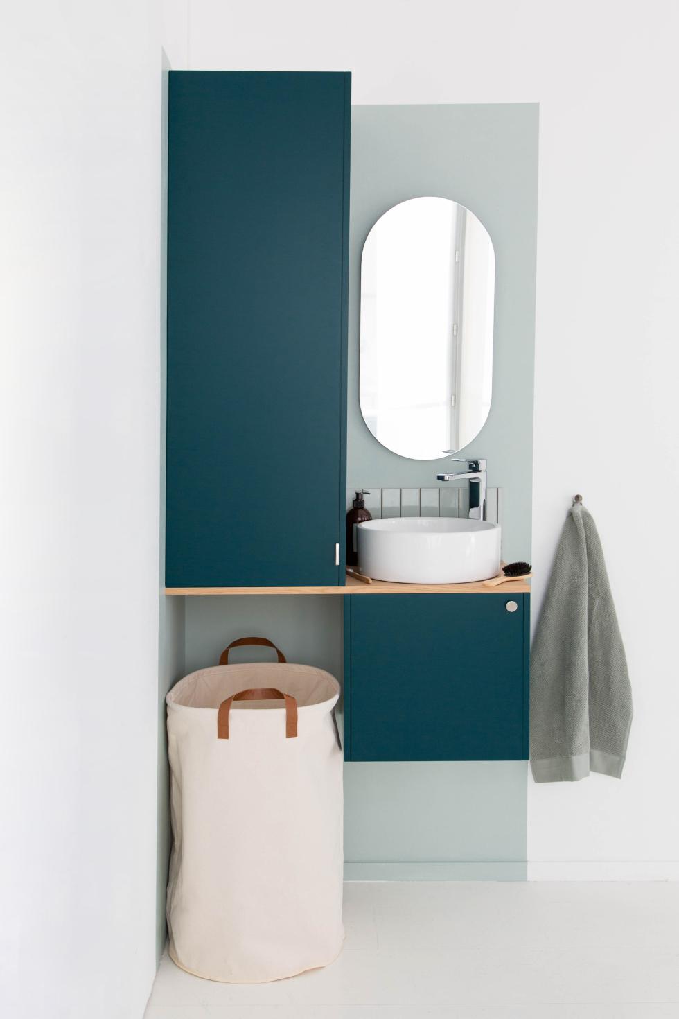 Mini-Waschtischunterschrank