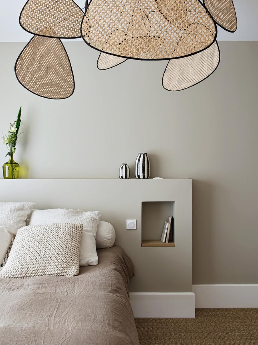 Graues Elternschlafzimmer