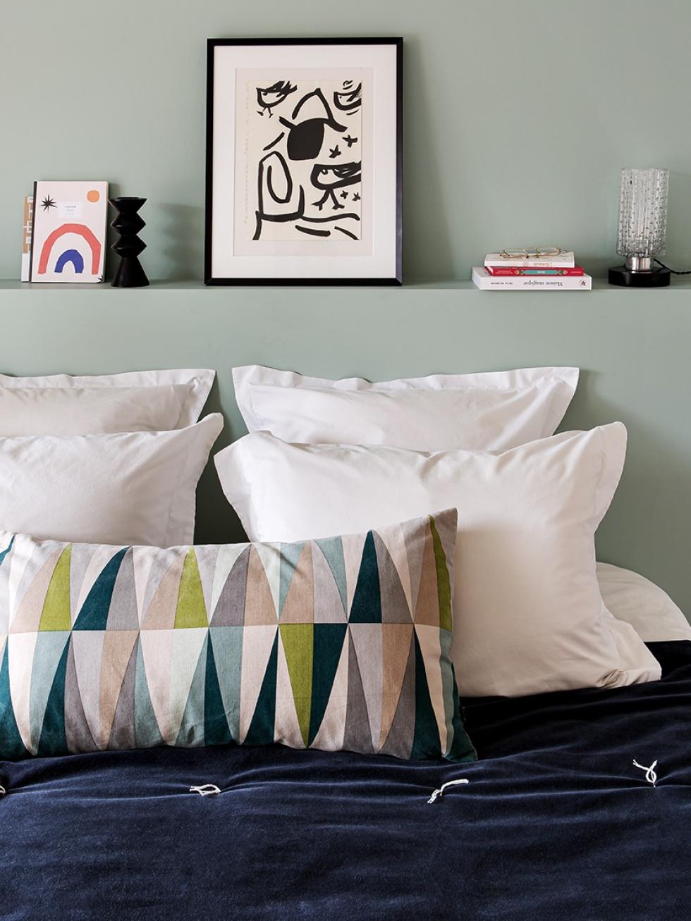 Blaues Schlafzimmer