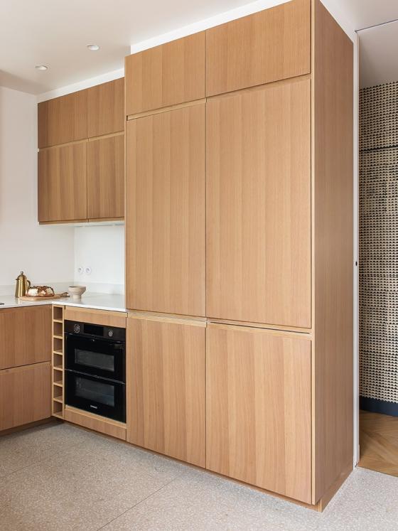Home Tour: Küche in renovierter Maisonettewohnung