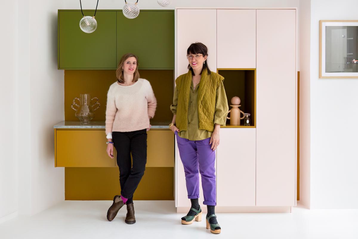 Marion Merle, Mitgründerin von Plum Living, und Margaux Keller.