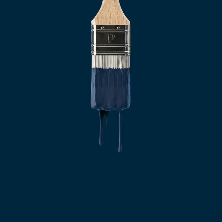Wandfarbe | Blau 02 - Bleu nuit