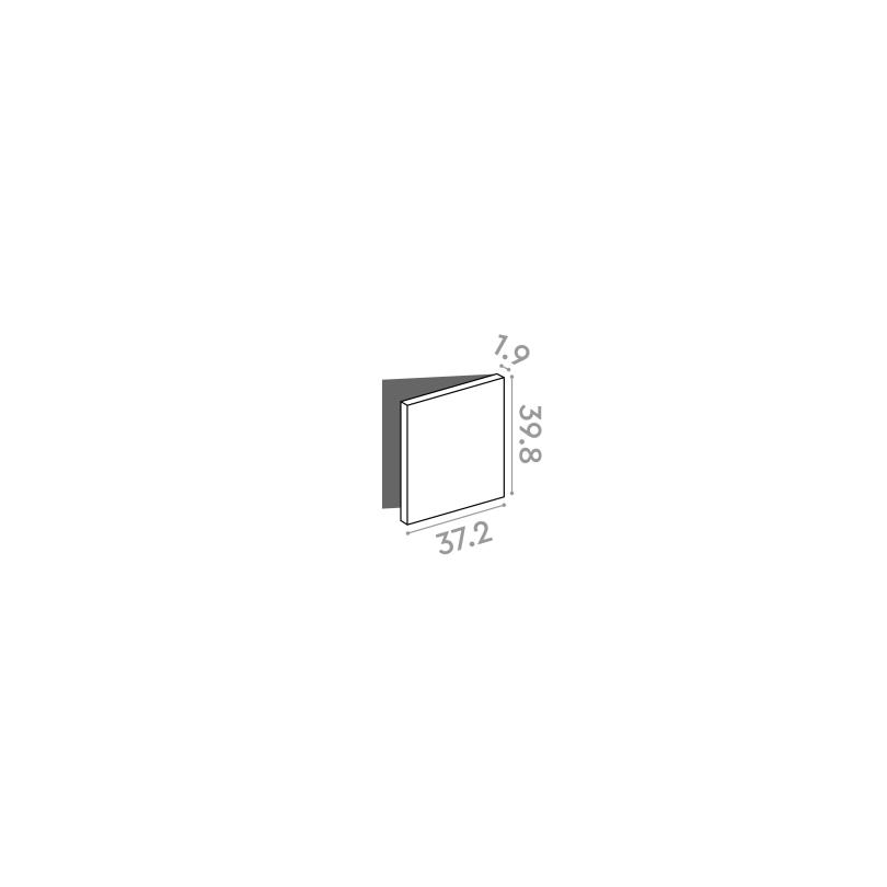 Door 37x40cm - right-hand hinges