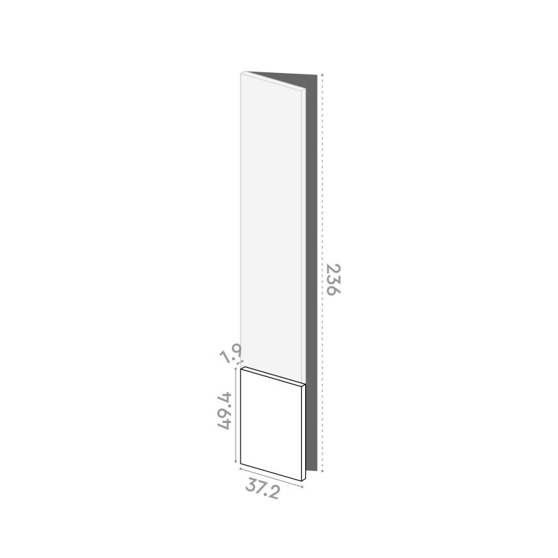 Door 37x50cm - left-hand hinges