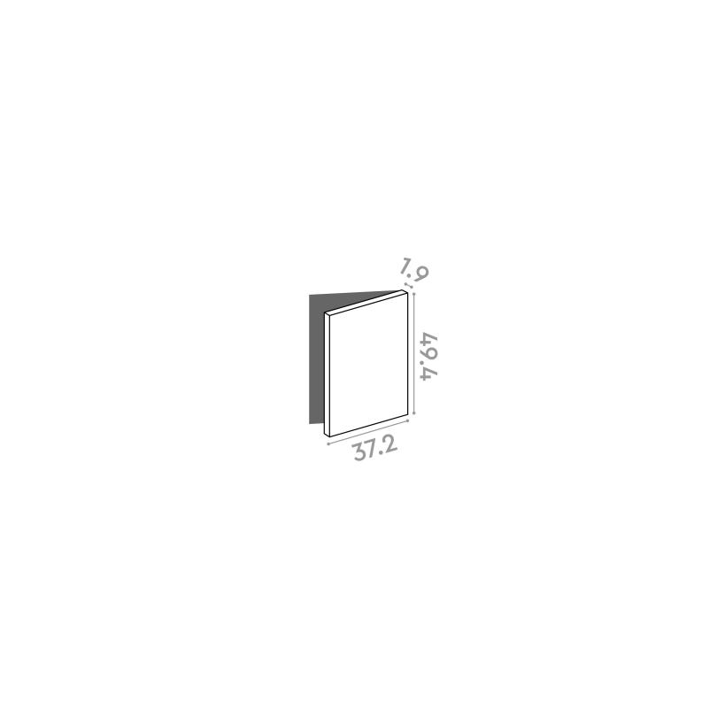 Door 37x50cm - right-hand hinges