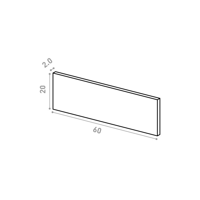 Schublade 60x20cm