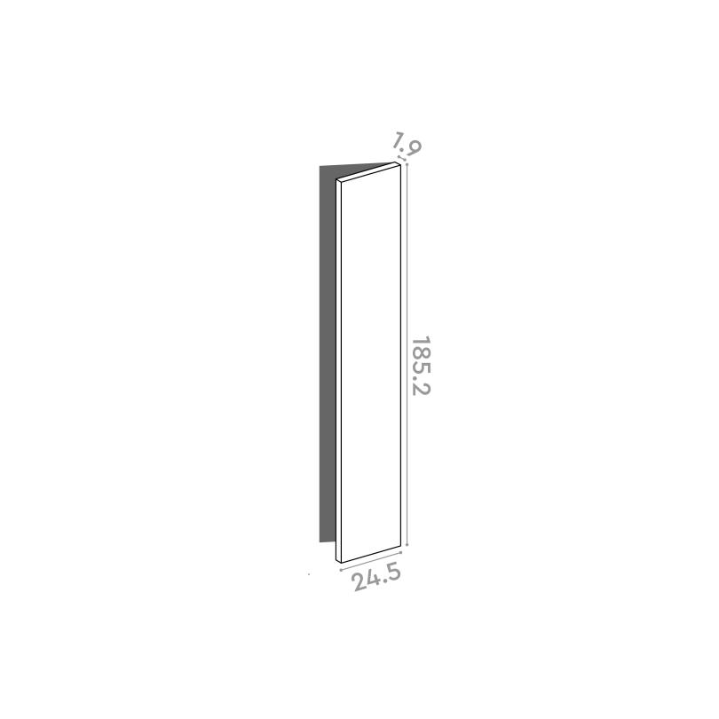 Porte 25x185cm - charnières à droite