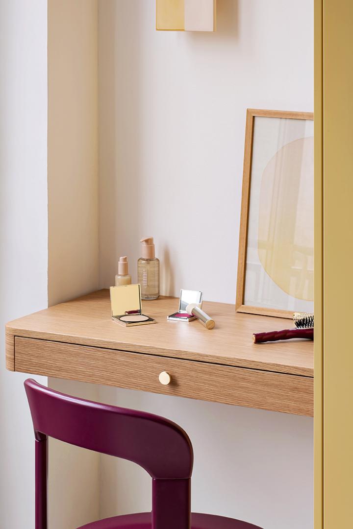 Schreibtischplatte Vanity Honigeiche