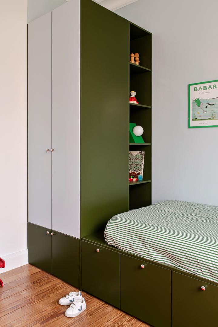 Door 25x50cm - right-hand hinges
