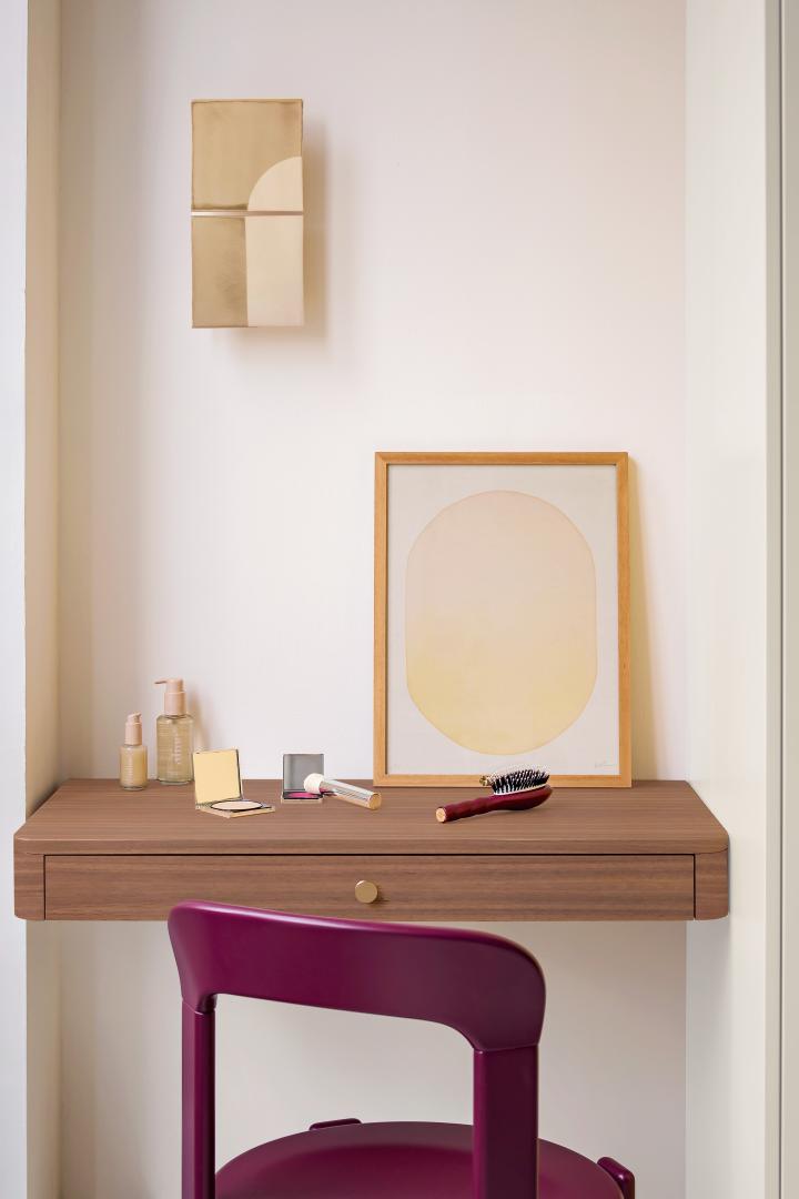 Schreibtischplatte Vanity Wallnuss