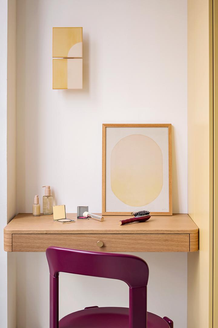 Schreibtischplatte Vanity Honigeiche