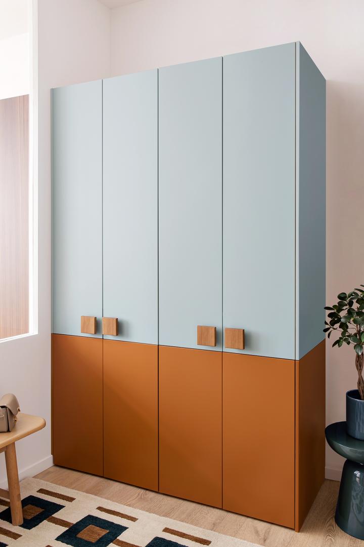 Door 37x153cm - right-hand hinges