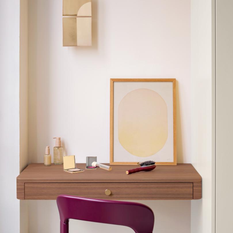 Schreibtischplatte Vanity Wallnuss