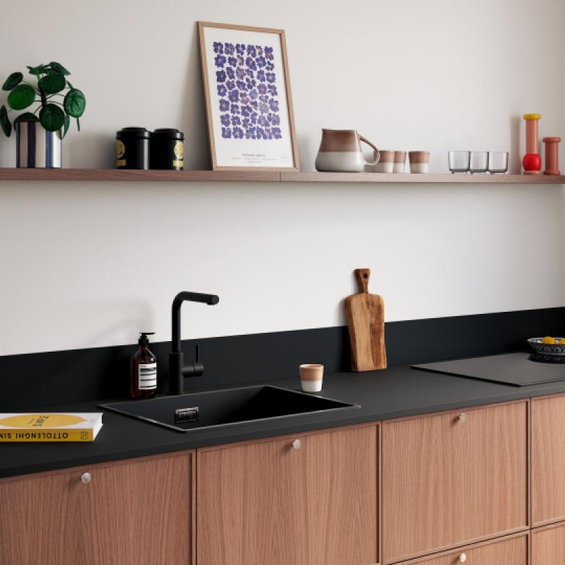 Muster Arbeitsplatten | Black touch