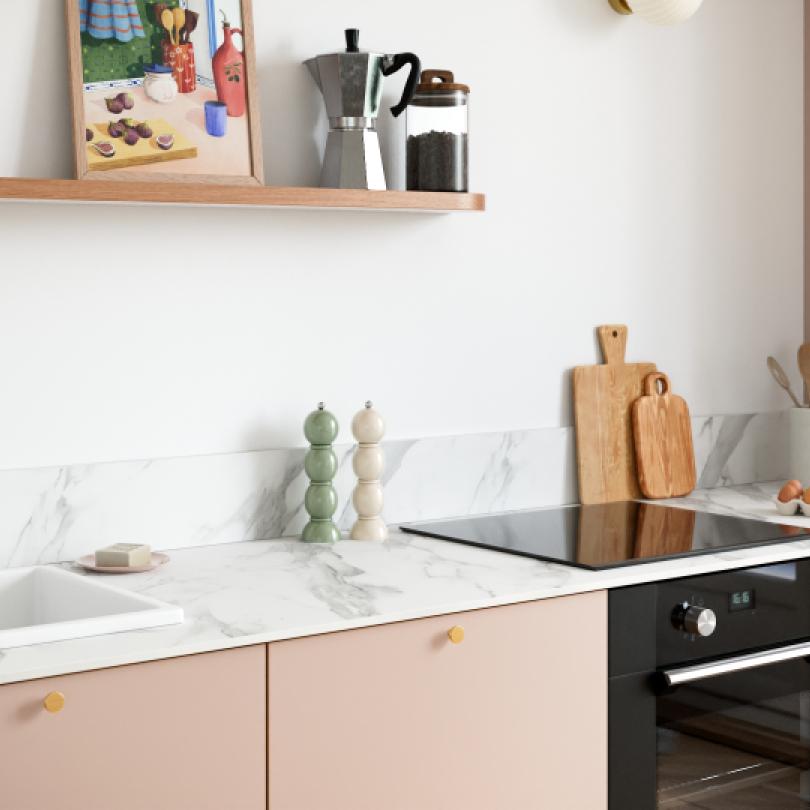 Arbeitsplatte Marmor Calacatta