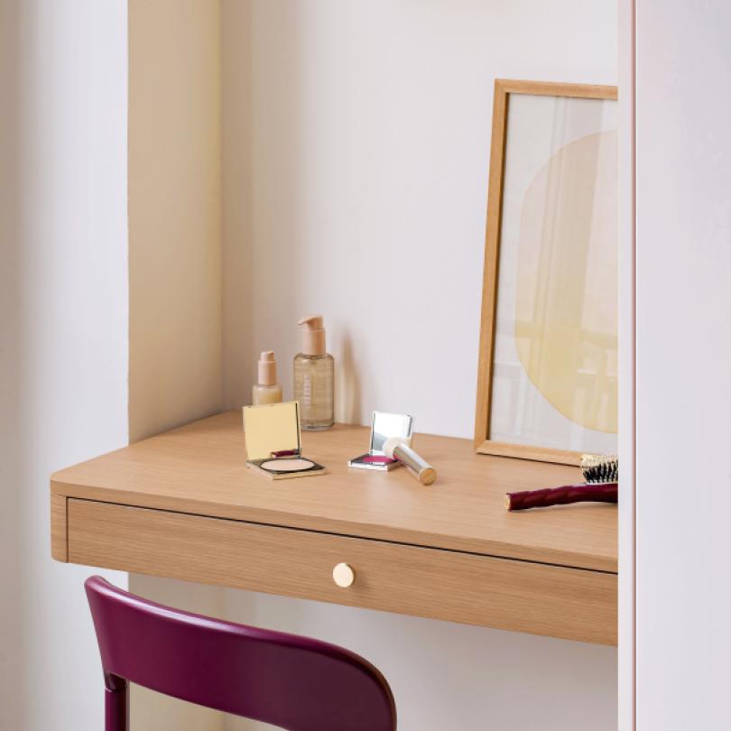 Schreibtischplatte Vanity Natürliche Eiche