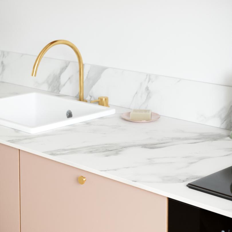 Arbeitsplatte Marmor Calacatta