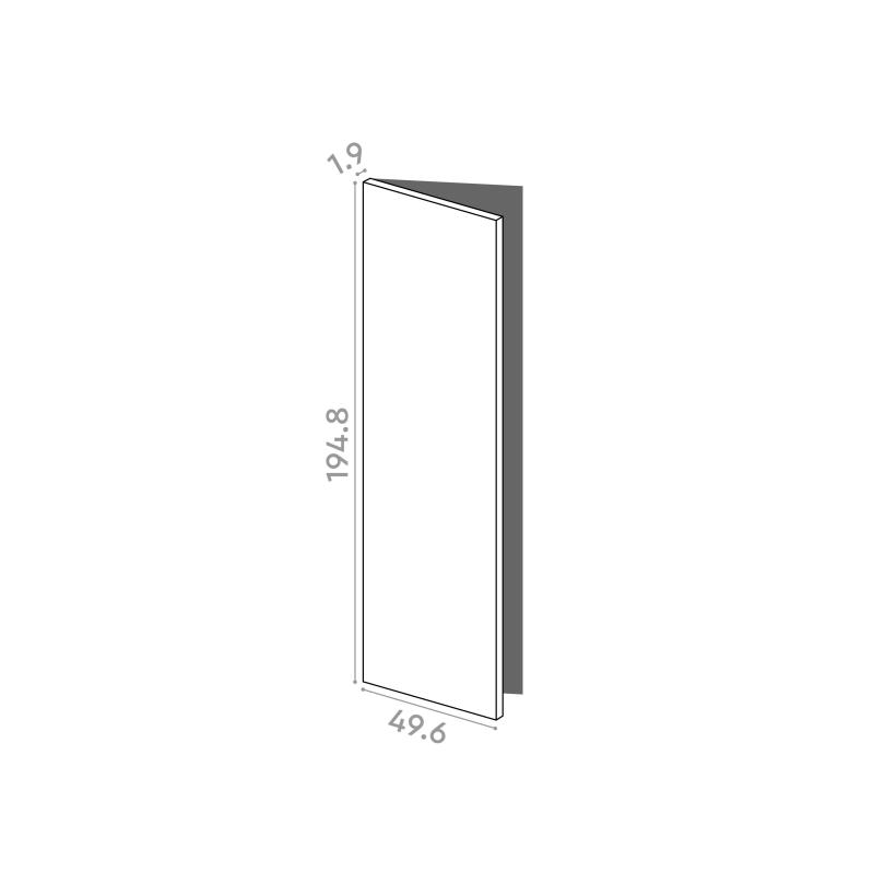 Porte 50x195cm - charnières à gauche