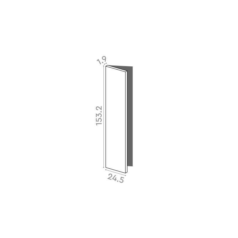 Porte 25x153cm - charnières à gauche