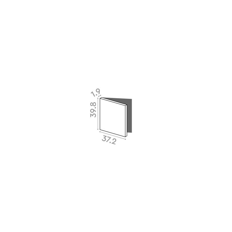 Door 37x40cm - left-hand hinges