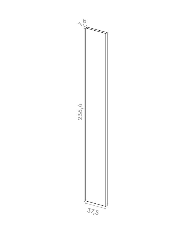 Deckseite 37x236cm