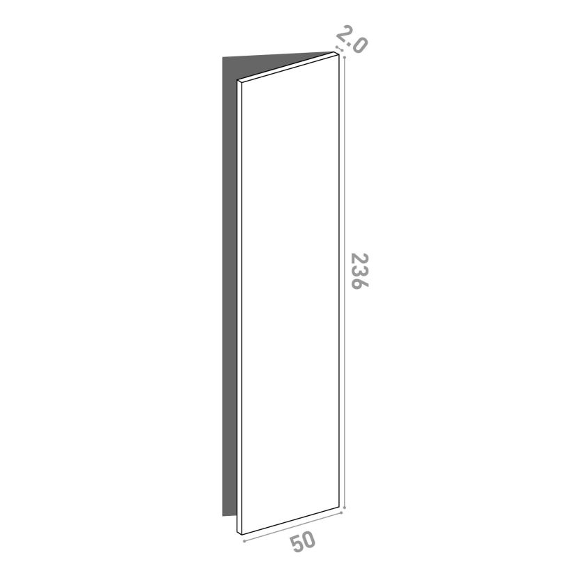 Tür 50x236cm - rechte Scharniere