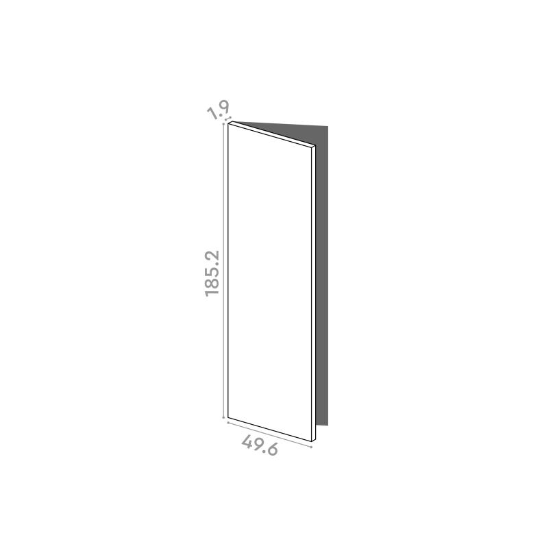 Porte 50x185cm - charnières à gauche