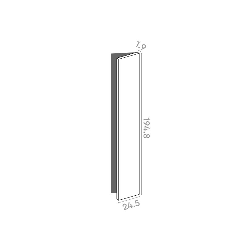 Porte 25x195cm - charnières à droite