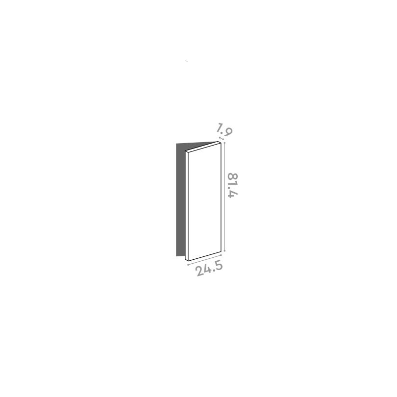 Porte 25x81cm - charnières à droite
