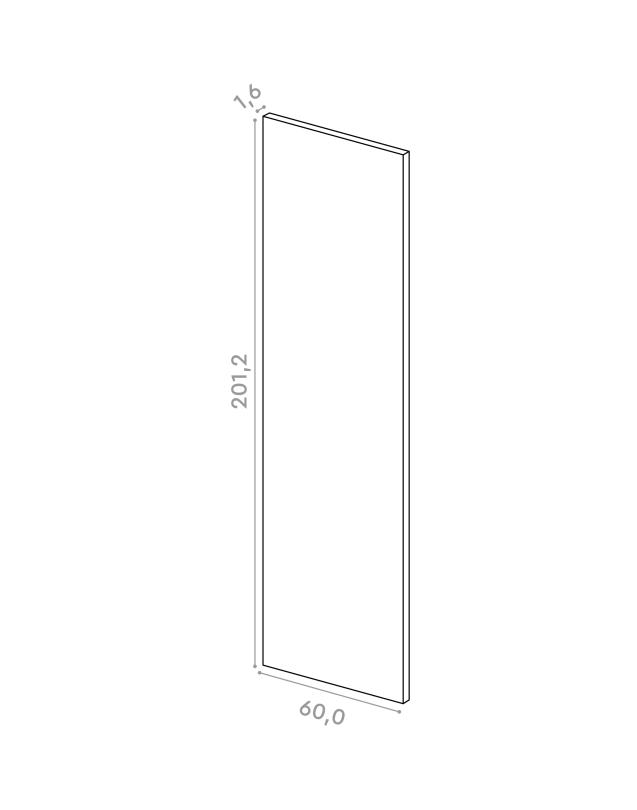 Deckseite 60x201cm